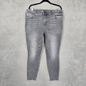 Kut From The‎ Kloth Womens 16 (36x28) Jeans Donna Gray Ankle Skinny High Rise